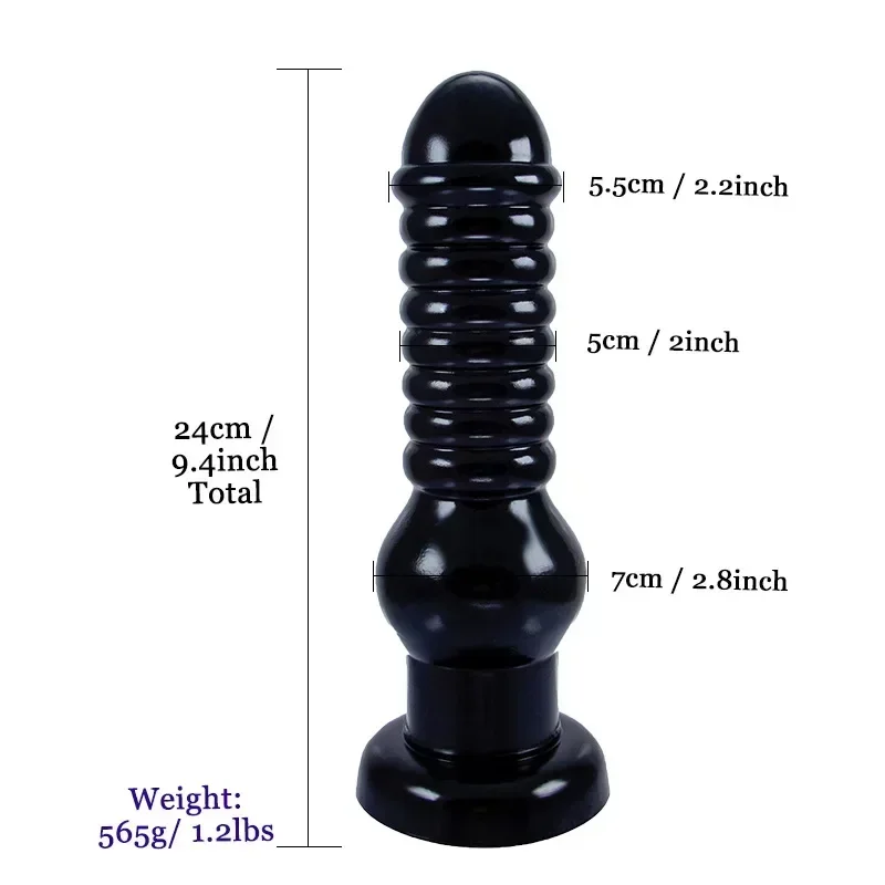 Riesige Gewinde Butt Plug Dildo Sexy Spielzeug Für Männer Frauen Buttplug Homosexuell Masturbatoren Dildos Für Erwachsene Anal Plug Sex Shop