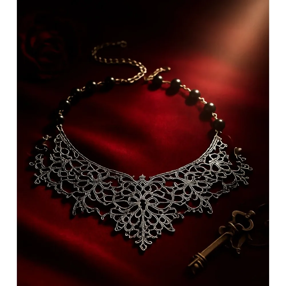 

Жемчужное ожерелье с бусинами, элегантное колье-чокер для женщин, подарок на день рождения для мамы