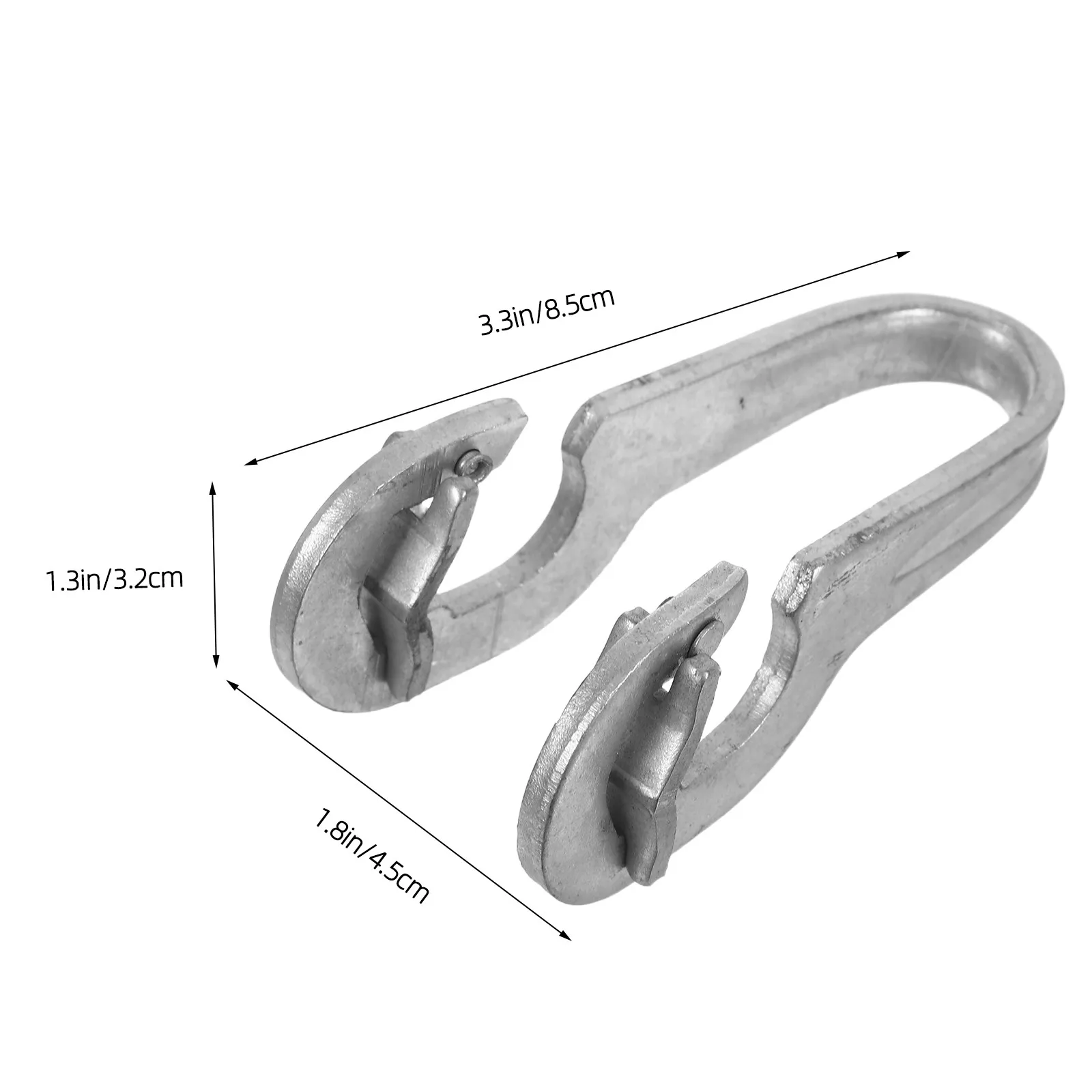 Mechanical Scale Weights Hook Metal Heavy Duty Iron Hanging Hook 500Kg 1T Precision Weight Scale Hanging Produce Weighing view 3
