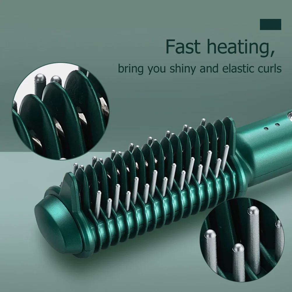 

Portable 25W USB Hair Straightener Curling Iron Travel Size Quick Heat Up Salon Quality Titanium Mini Straightening Tool