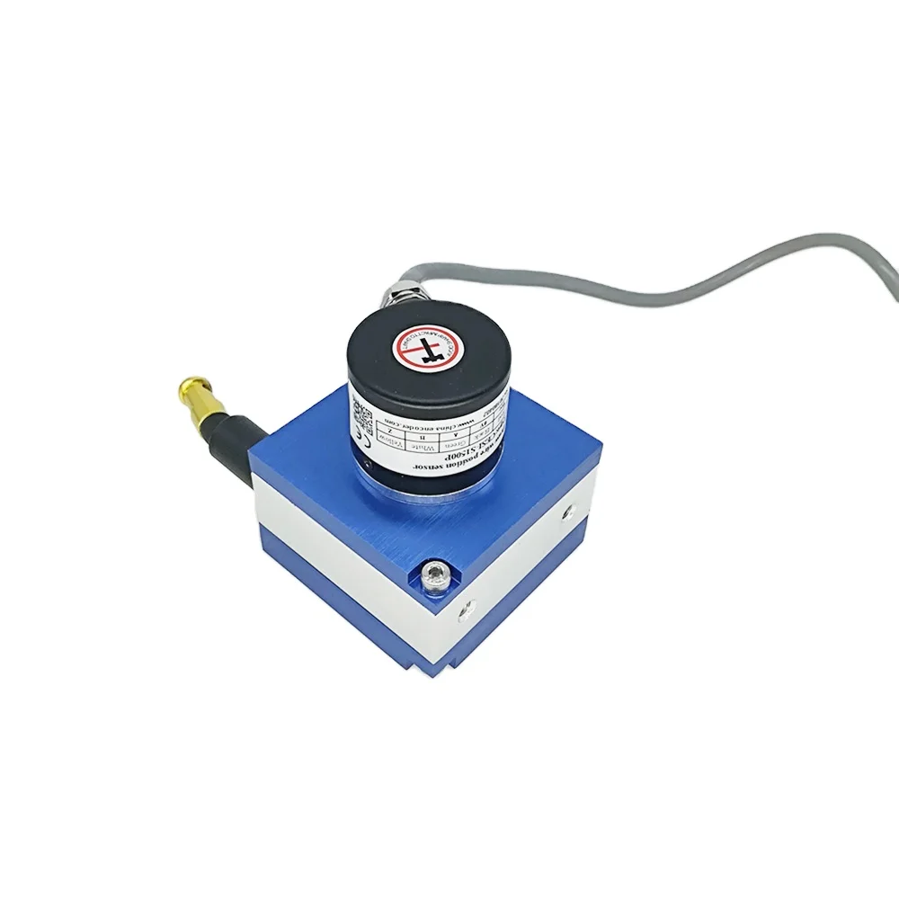 

CALT incremental linear encoder displacement sensor 1500mm 5-24v RS422/TTL output draw wire encoder CESI-S1500P