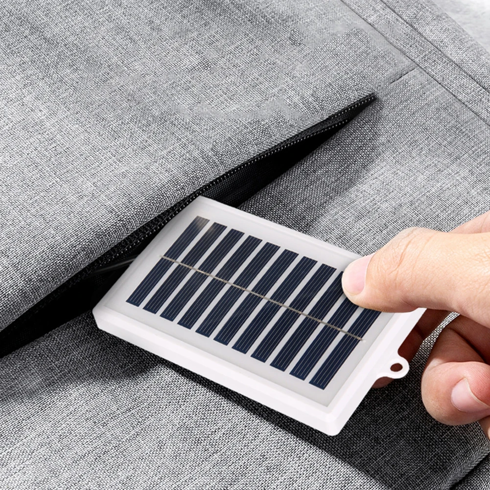 2W 5V Compact Solar Panel with USB Interface for Charging Portable Devices During Extended For Outdoor Stays and Field Work
