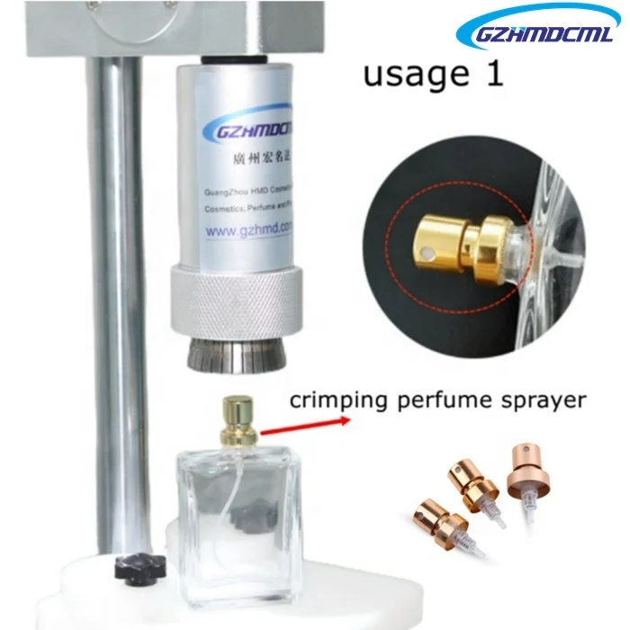 Best-selling Handmade Perfume Bottle Crimping Machine Easy-to-operate Small Perfume Crimping Machine