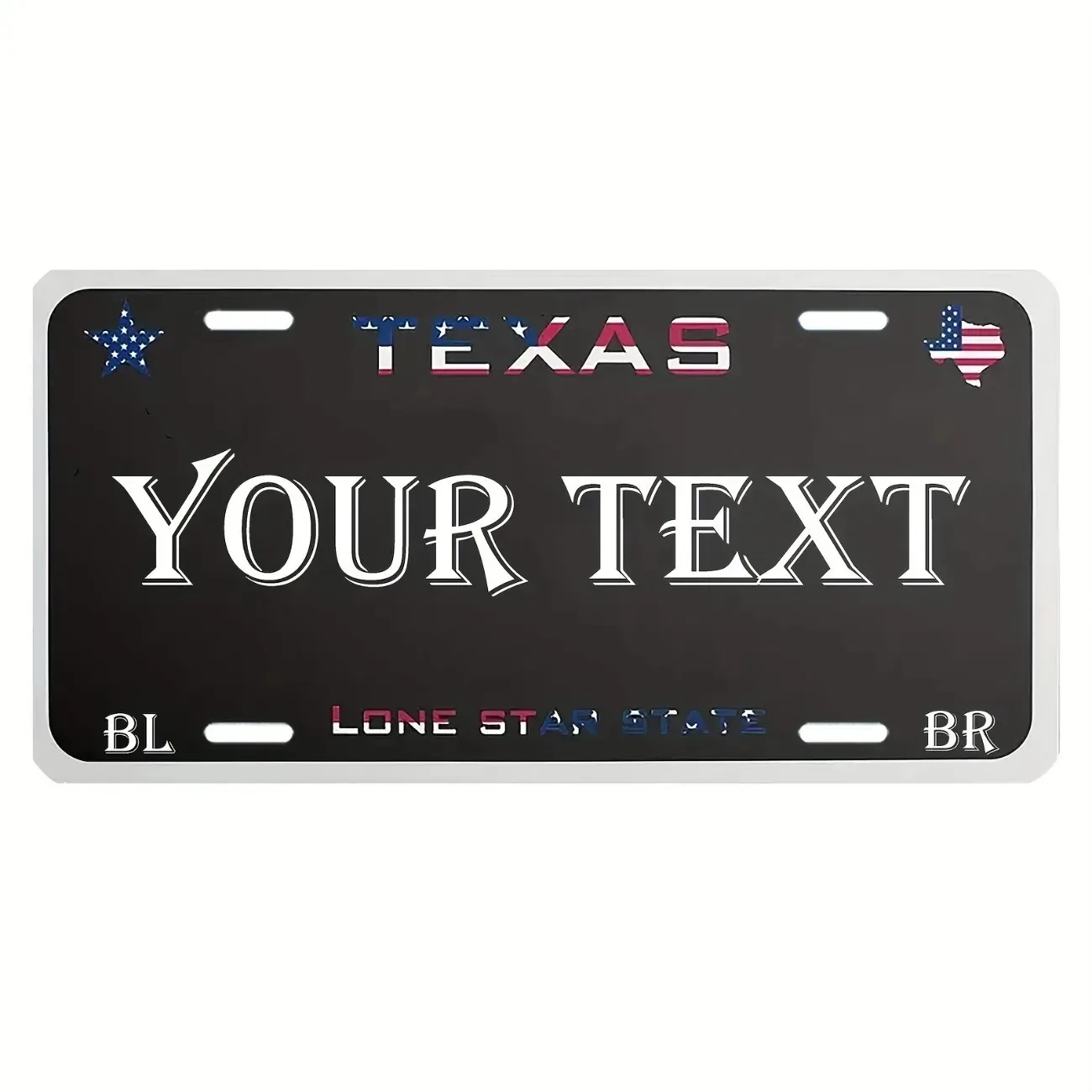 Custom Texas License Plate Aluminum Sign 6x12 Inch Personalized Garage Wall Art Home Decor Gift image 3