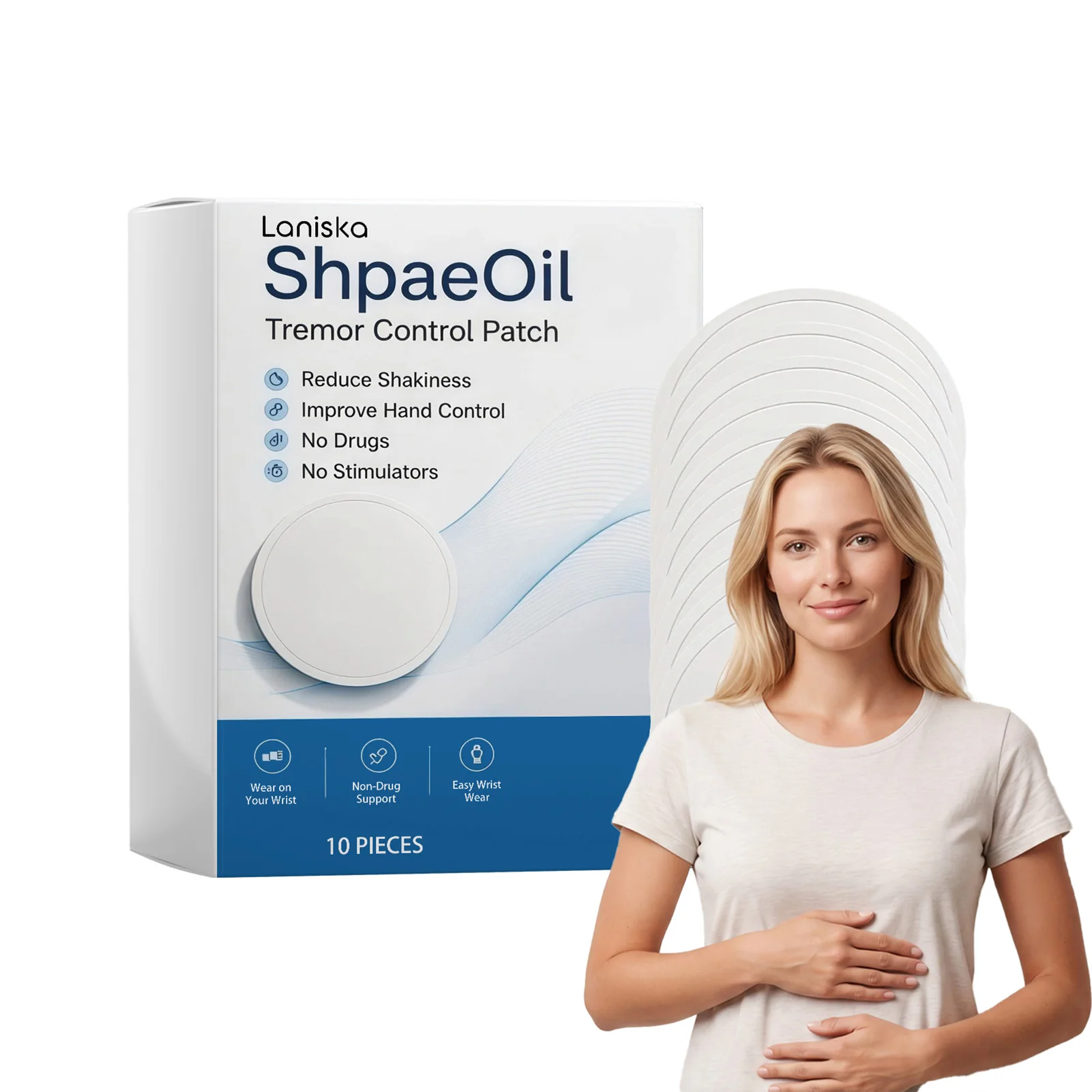 10pcs Joint Care Patches Daily Activity Wrist Care Patch For Men And Women Portable Body Care Patches Personal Health Care