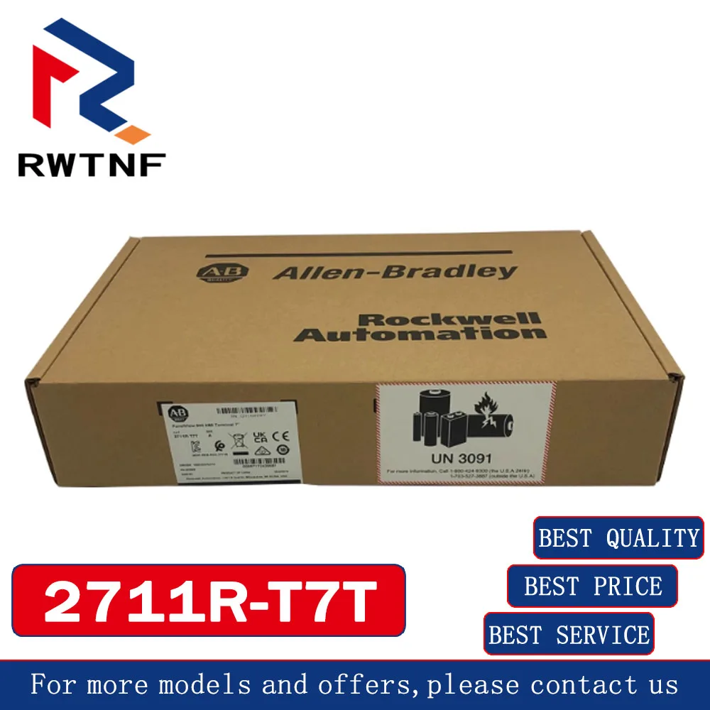 Brand New Genuine 2711R-T7T AB Touch screen AB Rockwell processor,100% original warehouse stock