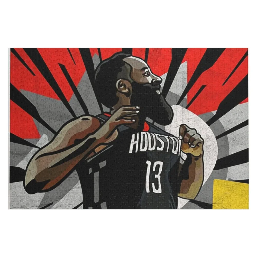 James Harden Jigsaw Puzzle For Children With Personalized Photo Puzzle