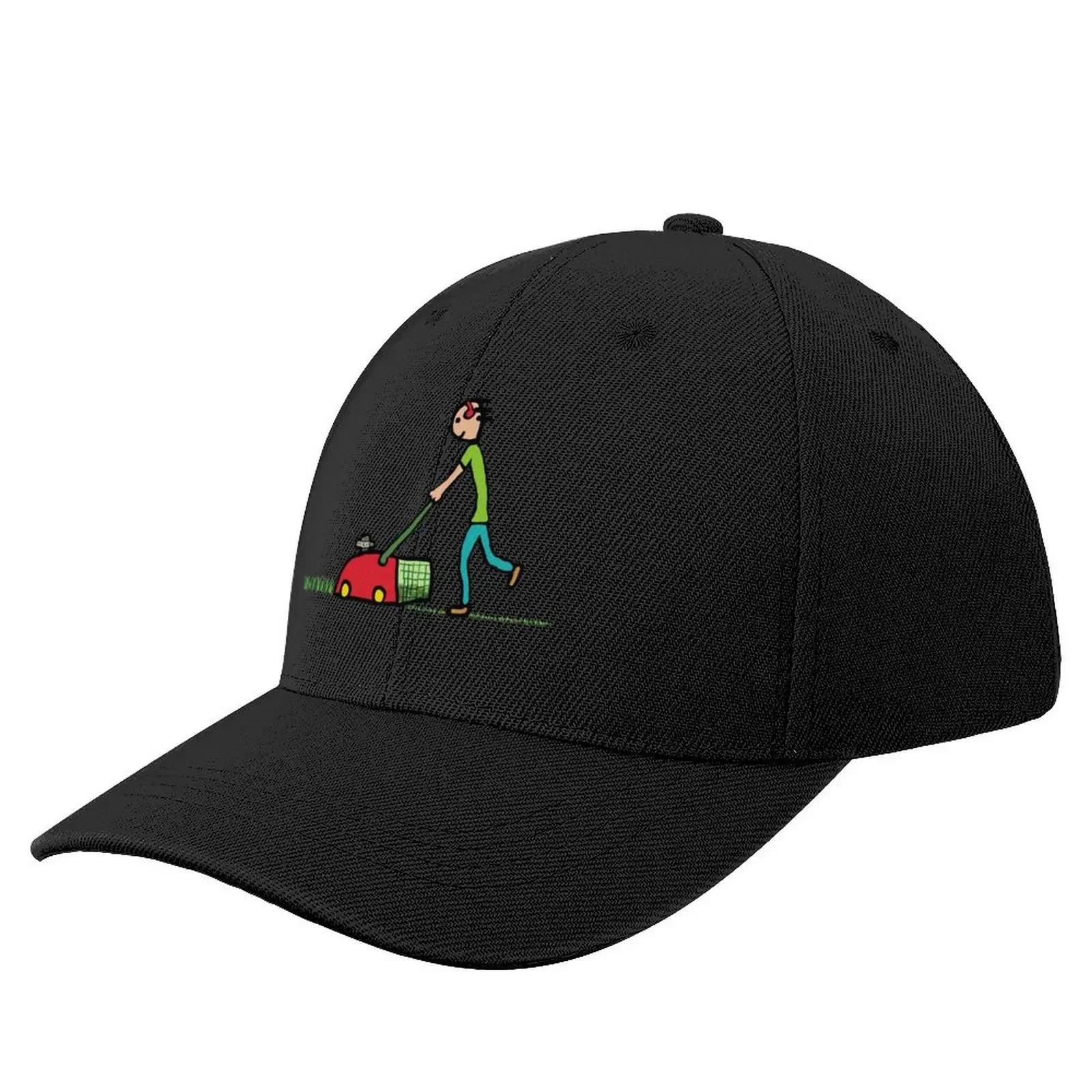 Lawn Mowing Baseball Cap Military Cap Man funny hat sun hat Female Men's