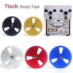 7 Inch 3 Hole Empty Tape Reels Opening Machine Parts Metal Aluminum Reel-To-Reel Recorders Accessory Disc Opening Machine Parts