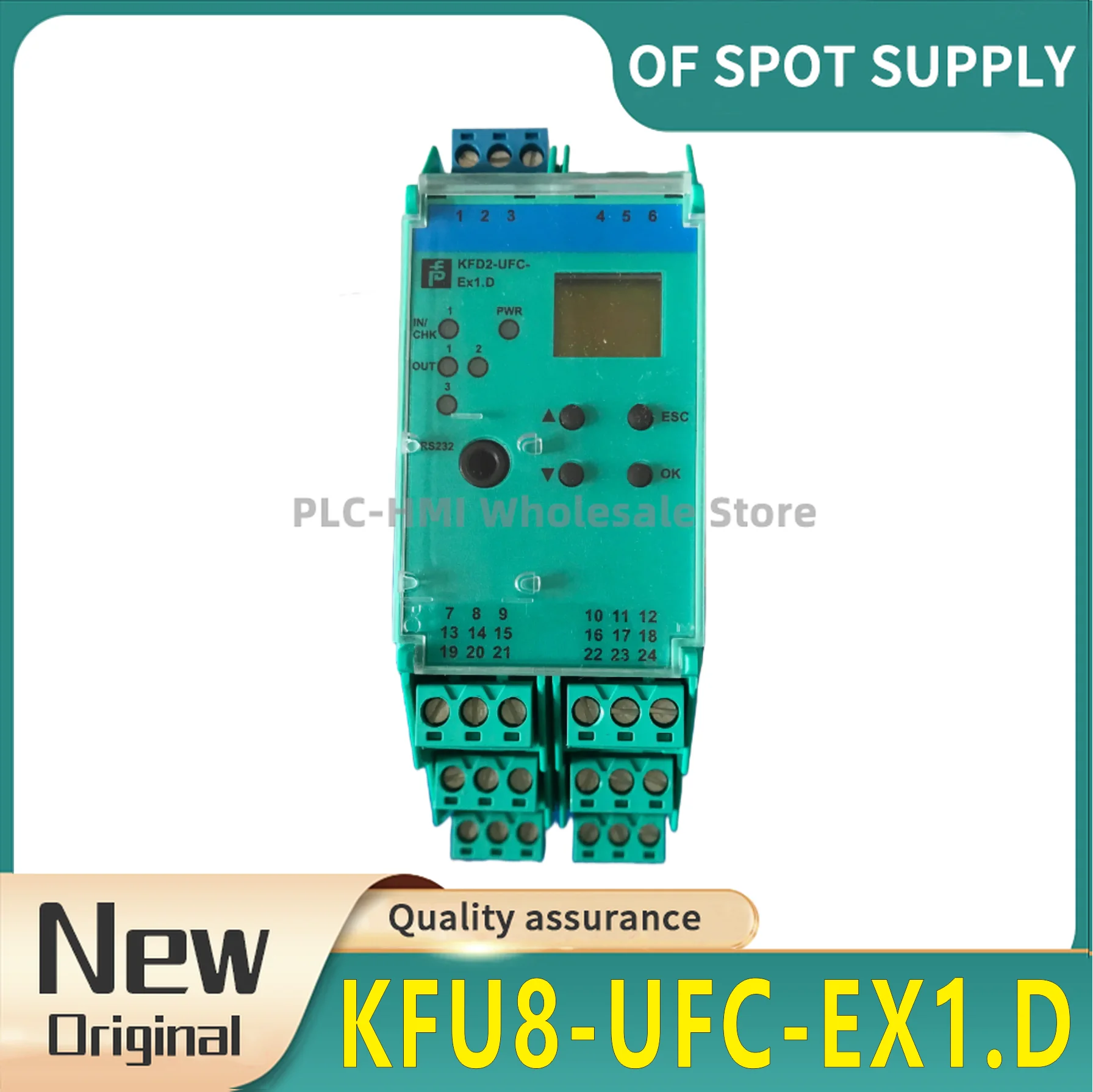 Nuevo y Original Pepperl+Fuchs KCD2-STC-1.2O KFD2-UFC-EX1.D KFD2-UFC-1. Barrera de seguridad D KCD2-STC-EX1 KCD2-UT2-1 KFU8-UFC-EX1.D