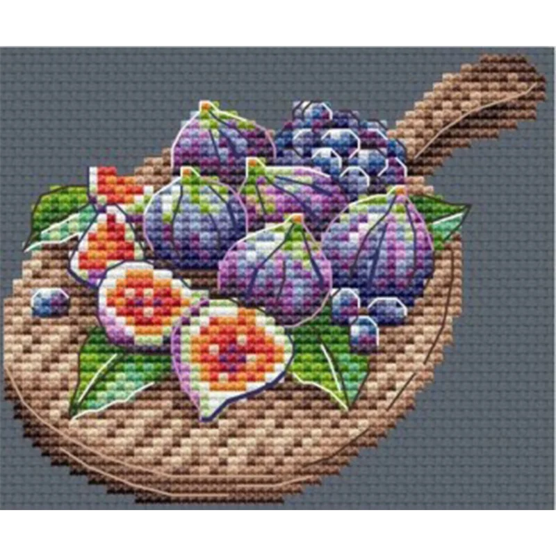 7356 Homefun Cross Stitch Kit Package Flowers Needlework Counted Cross-Stitching Kits New Style Counted Cross stich Painting