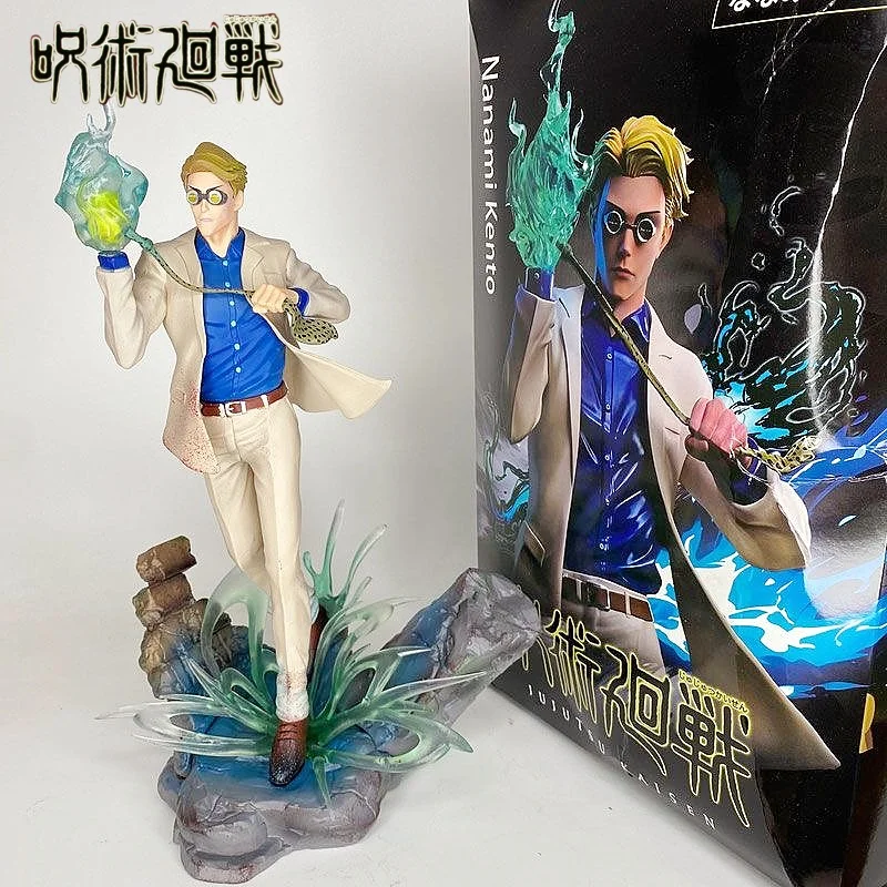 

Коллекционная фигурка Нанами Кенто из аниме Jujutsu Kaisen, статуэтка из ПВХ, украшение для рабочего стола, тематический аниме-сувенир для взрослых коллекционеров