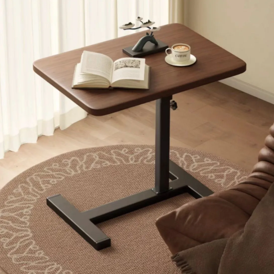 مكتب الكمبيوتر شقة صغيرة طاولة السرير مكتب متنقل منزلي غرفة نوم حديثة بسيطة رفع طاولة الدراسة منضدة العمل #2