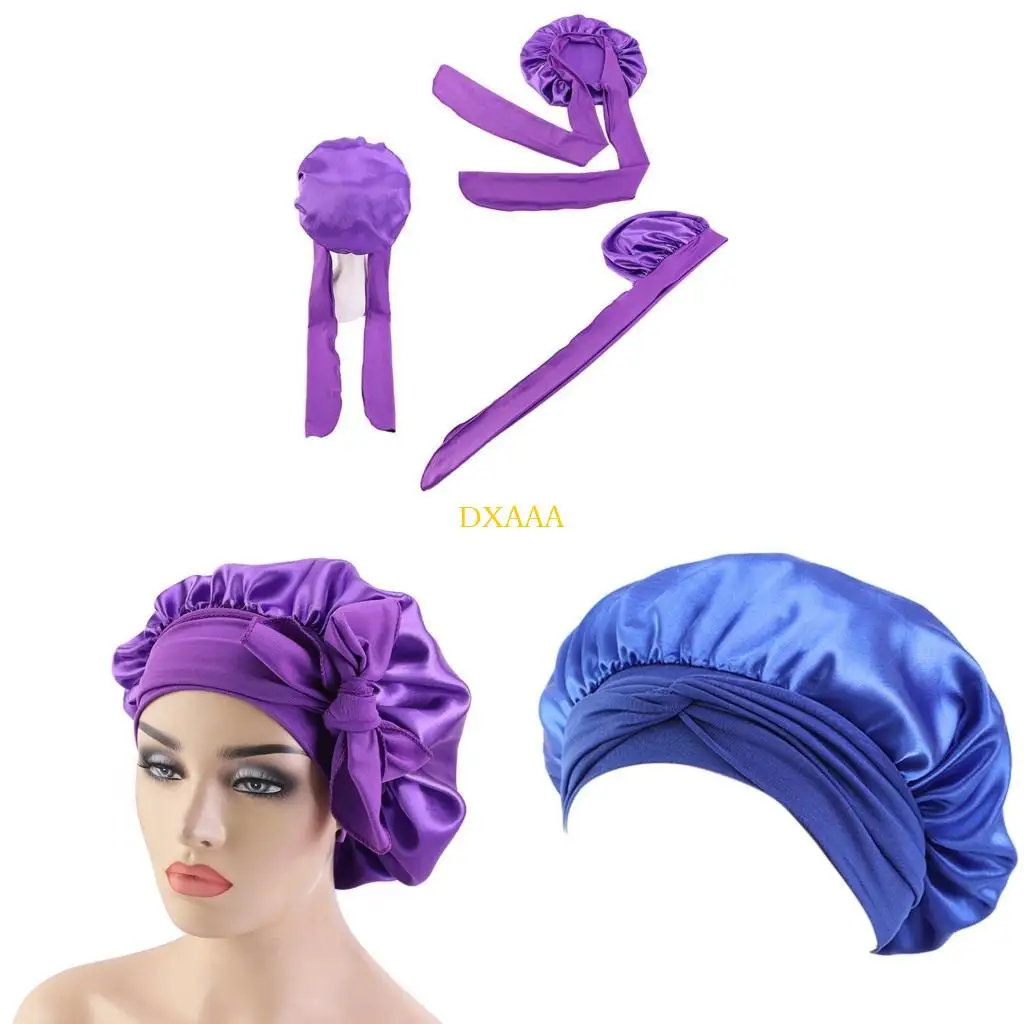 dxaa-gorro-cabelo-cetim-para-mulheres-elastico-faixa-larga-touca-dormir-turbante-camada-unica