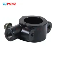 22mm Motorcycle accessories Mirror Mount Clamp Rear View Mirror Holder Size 10mm/8mm For Handlebar Moped Bike ATV Motorbike 2Pcs