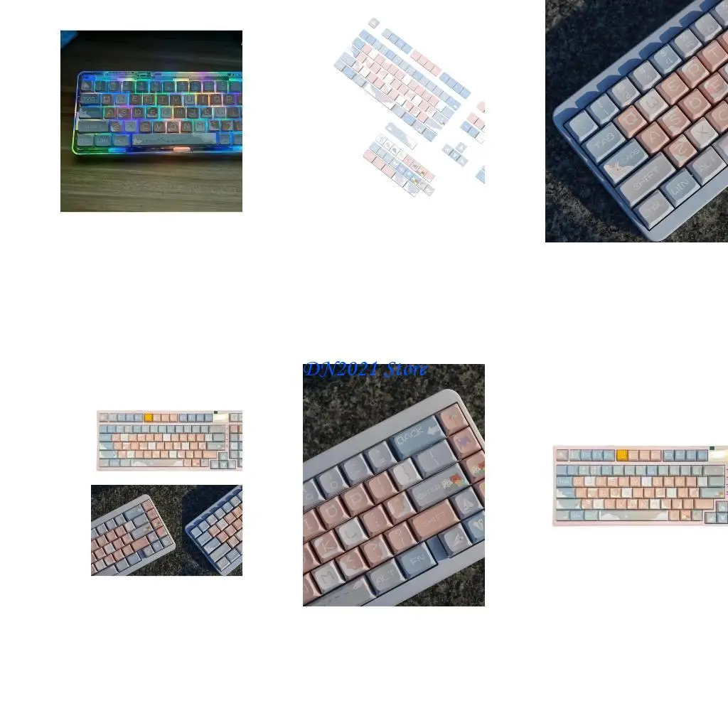 

F3KE Толстая клавиша PBT PBT 127pcs xda Profile Priap