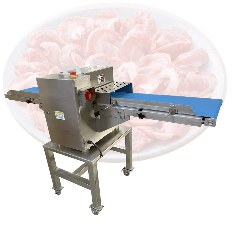 

Meat Slicer Commercial Meat Cutter Stainless Steel Meat Slicing Machine Meat Shredded Diced Machine 110v 220v 380v