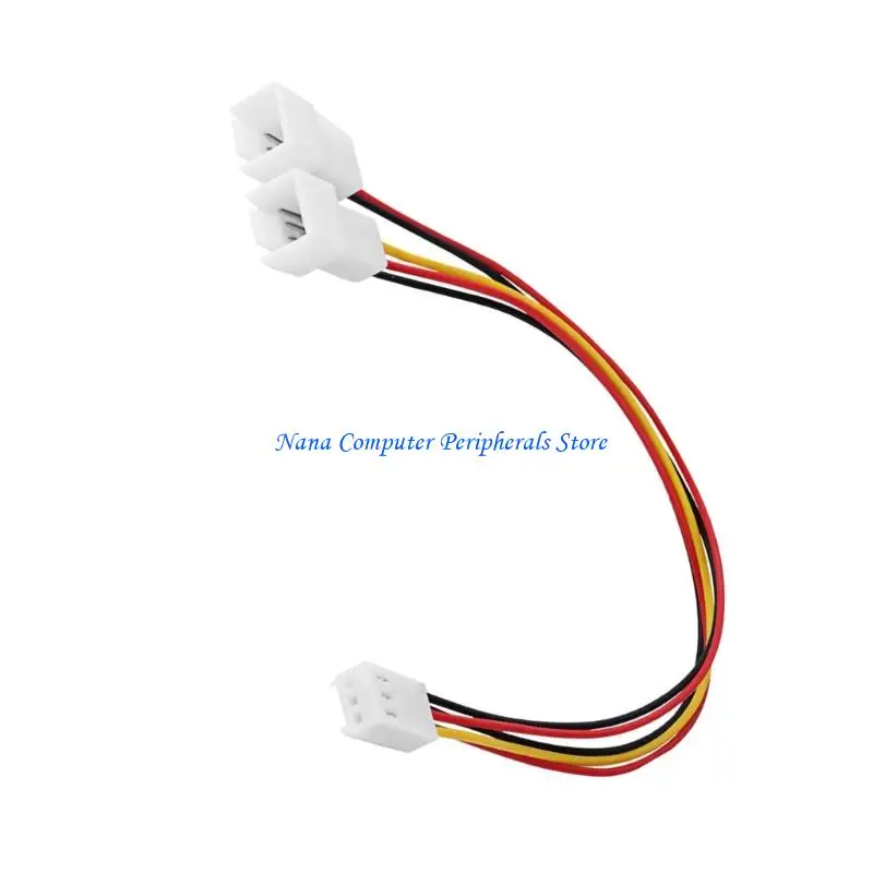 F68C Easy Installation 3Pin Fan Extension Cable No Tools Required for Cooling Upgrades