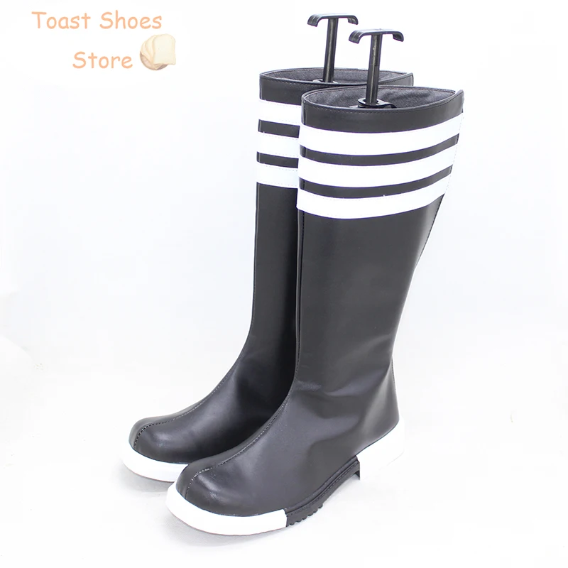 Sakata Gintoki Cosplay Schoenen Anime Gintama Cosplay Prop Pu Lederen Schoenen Halloween Carnaval Laarzen Kostuum Prop