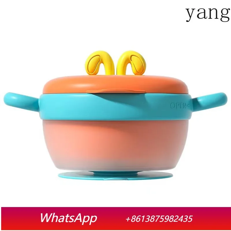 

LMM water filling insulation bowl anti-drop and anti-scalding insulation bowl cute and practical