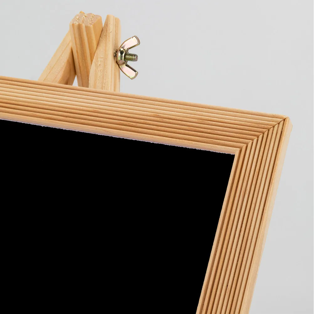 Blackboard Chalkboard Message Mini Wooden Sign Halloween Christmas New Year Drawing Board Writing Boards Standing