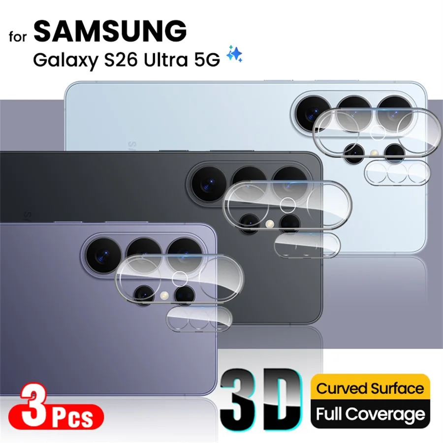 3Pcs Clear 3D Glass…