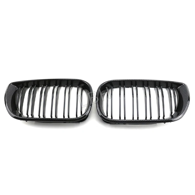 

fit for 2002-2004 BMW 3 Series E46 ABS material Front Kidney Grille Mesh Racing Grills Air Intake Radiator Ventilation Grid