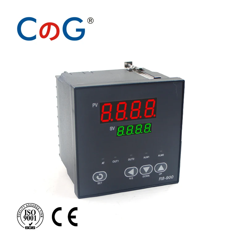 CG 96*96mm 600 Degree Input K J PT100 0-10V 4-20mA PID Output SSR Relay 220V 24V 380V Thermostat 2 Alarms Temperature Controller