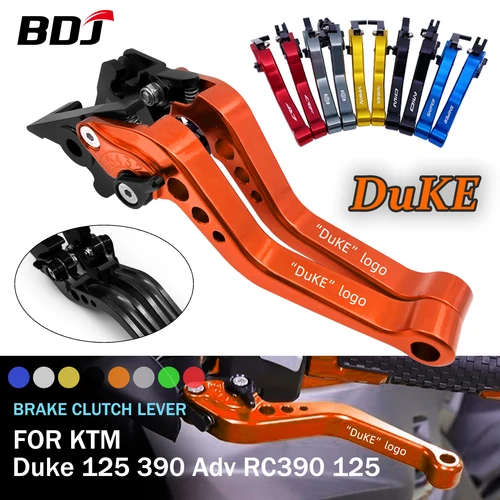 BDJ Duke 125 200 RC 250 2021 palanca de embrague de freno palanca de embrague de motocicleta palanca de freno para KTM RC125 390 Duke Adventure