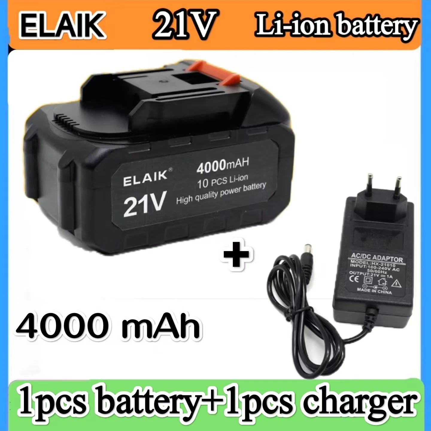 4.0Ah Makita 21V Battery 18650 Lithium Rechargeable Batteries Pack High-current 21V Battery for Makita Rechargeable Power Tools