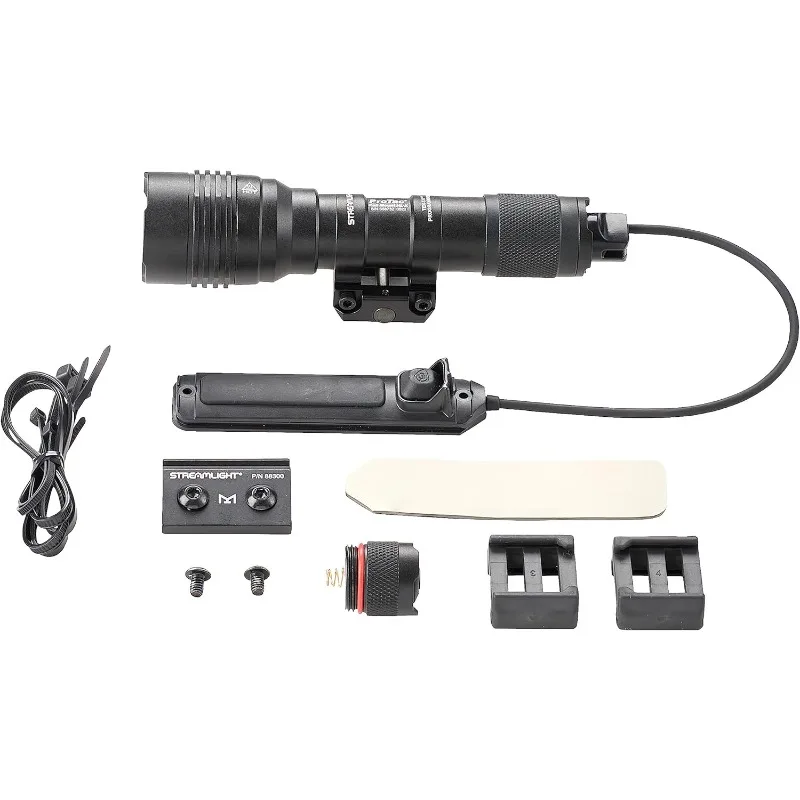 

Streamlight 88066 ProTac Rail Mount HL-X 1000-Lumen Multi-Fuel Weapon Light with Remote Switch, Tail Switch, Clips