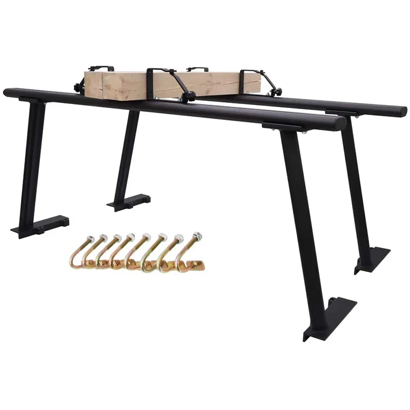 

Universal Adjustable Topper Aluminum For Sale Pickup Bed Van Truck Ladder Rack For Ford F150