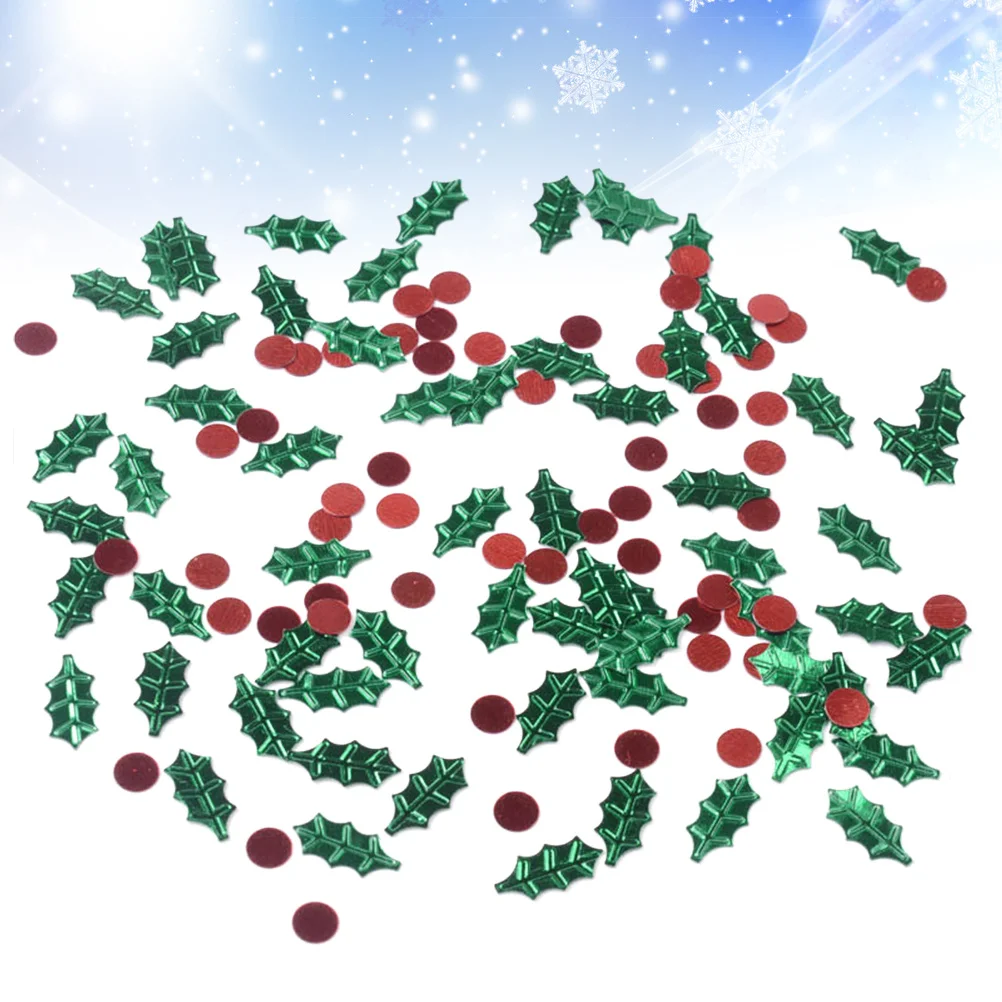 

Glitter Confetti Holiday Xmas Tree Decorations Christmas Festive Sequins for Crafts