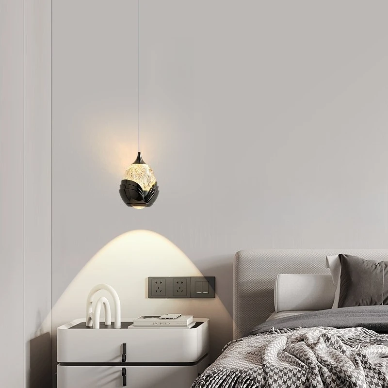

Nordic LED Pendant Light Aluminum Chandeliers Hanging Lamp Modern Home Indoor Decoration Bedside Lamp for Bedroom Living ROOM