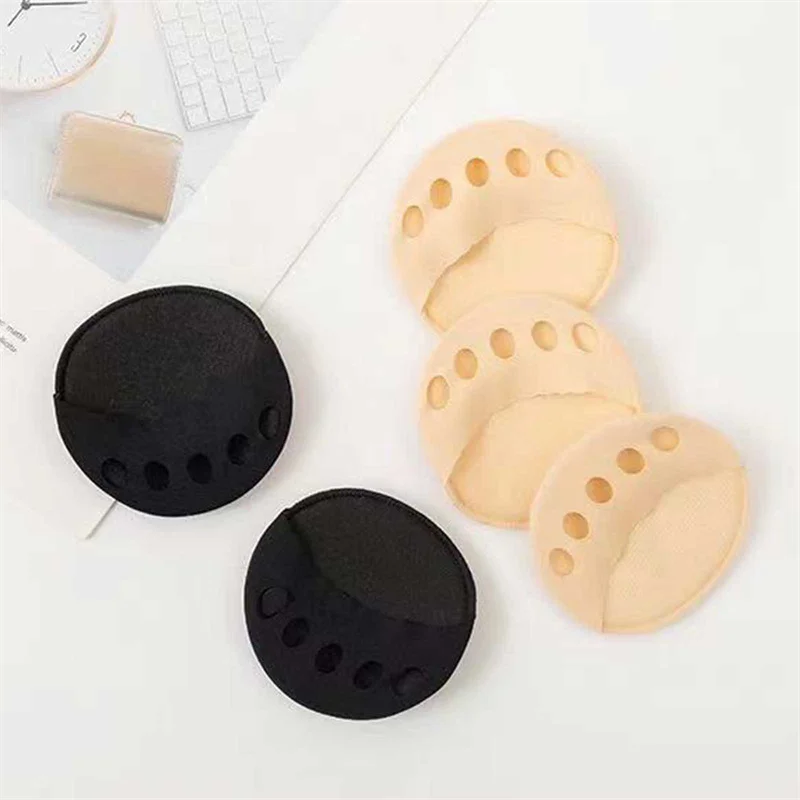 Women Forefoot Pads High Heels Half Insoles Five Toes Insole Foot Care Calluses Corns Relief Feet Pain Massaging Toe Pad