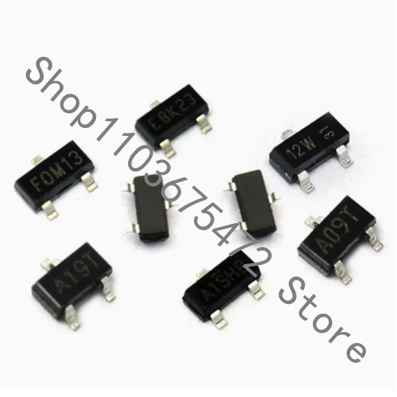 50PCS SI2307 A7SHB CJ2307 S7 SI2308 A8SHB SI2309 A9SHB SI2310 AE9T SOT-23 SOT-23