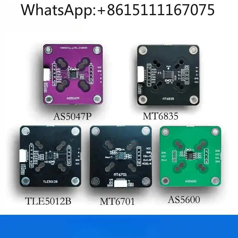 Magnetic Rotary Encoder Module AS5600 AS5047P MT6701 TLE5012B MT6835 With Magnet BLDC Motor Angle Sensor