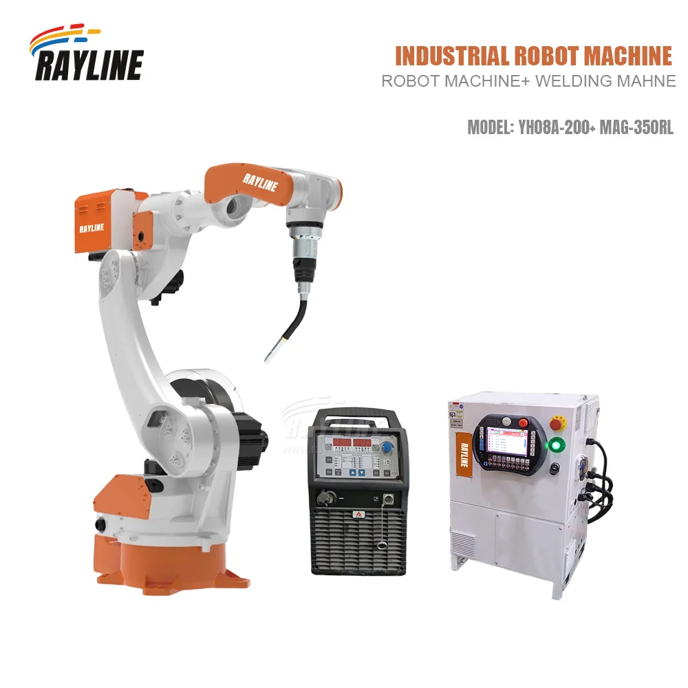 Portable 6 Axis Welding Robot Arm MIG MAG TIG CO2 Laser Assisted Mechanical for Automated Metal Joining Applications