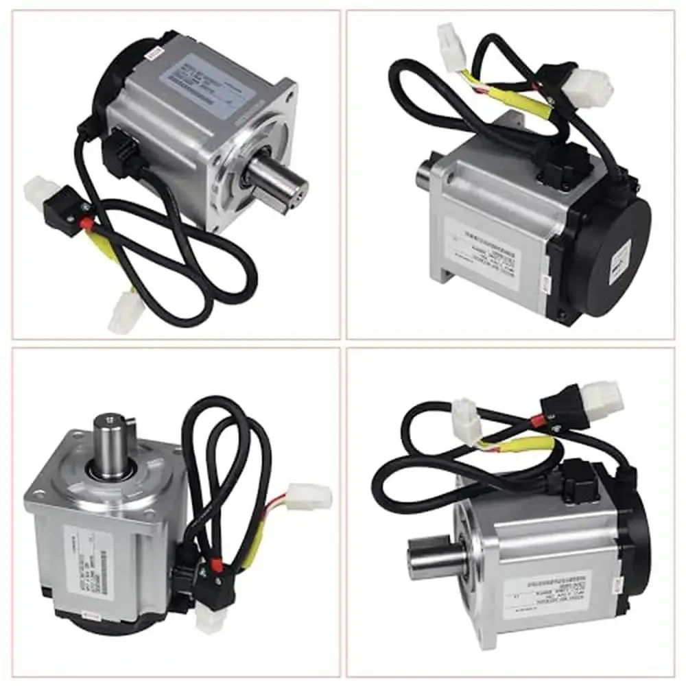 AC Servo Motor Kit 750W 3000-6000rpm 2.39Nm-7.17Nm 220V Encoder Driver System IP65 IP54 Modbus RS485 PLC Smooth Control