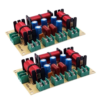베이스 주파수 분할기, 홈 시어터, 하이파이 스테레오 회로, 스테레오 오디오 크로스오버 필터, 4 웨이 스피커, 2 개