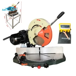 12 14 16 18  inch Precise Rotatable Manual Aluminum Window Door Cutting Machine 45 degree 90 degree cutter  standing saw