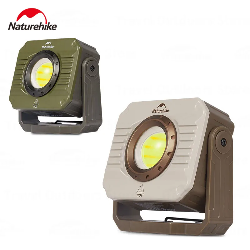 

Naturehike Mini Camping Lights Floodlighting 30㎡ Waterproof Square Lamp 48h Usage Time Type-C Charging Outdoor Work Picnic