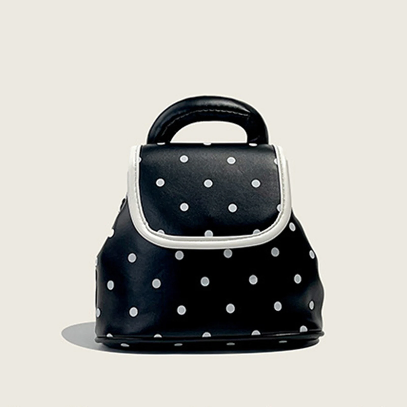 

Dot Print Handbag for Women Trendy Cute Small Crossbody Bag Casual Shoulder Purse for Office Travel Party