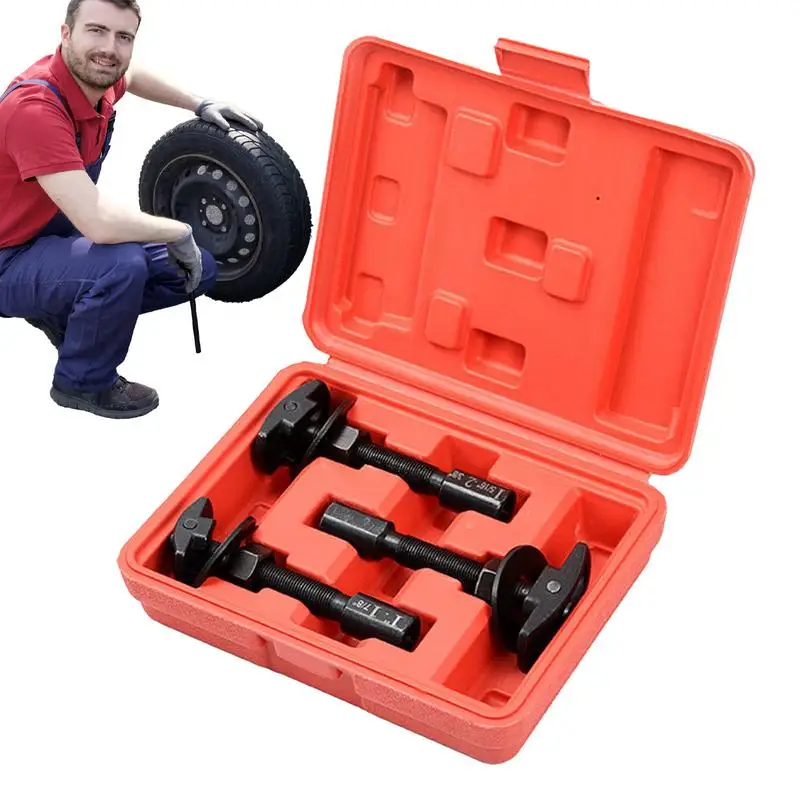 

3 Sizes Rear Axle Bearing Puller Set with Slide Hammer Vehicle Bearings Removal Tool Kit Automotive Bearing Pullers