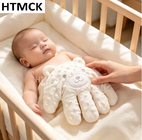 0-3Y Electric Baby Soothing Palm Hand Automatic Patting Sleep Companion Beater Sleeping Aid Pillow soother Toys for Calming Baby