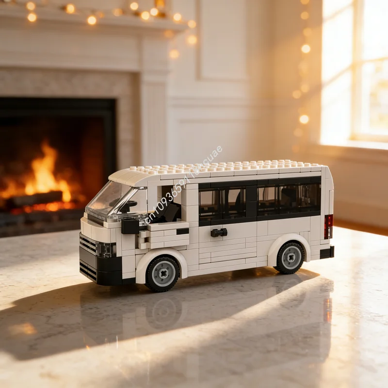 324pcs MOC City Toyota HiAce Generation Ver 2 Model Building Toy Blocks Architecture Christmas Gifts DIY Assemble Idea Creative