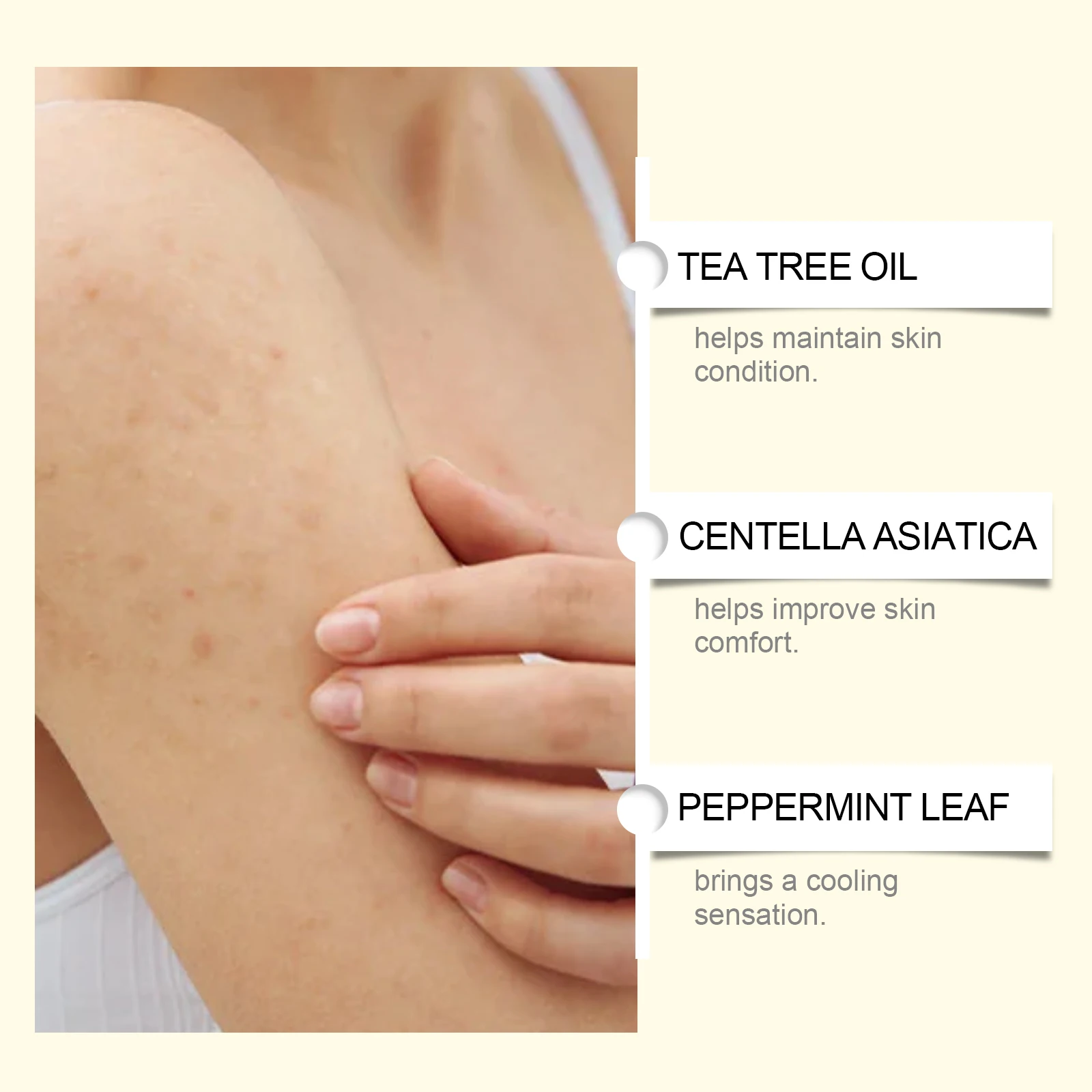 Herbal Moisturizing Cream Relieve Skin Irritation Nourish Dry Skin Restore Skin Barrier Daily Body Facial Skin Care Cream