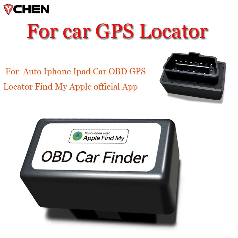 New Universal Gps tracker For  Auto Iphone Ipad Car OBD GPS Locator Find My Apple official App  MFi made for Iphone ipad