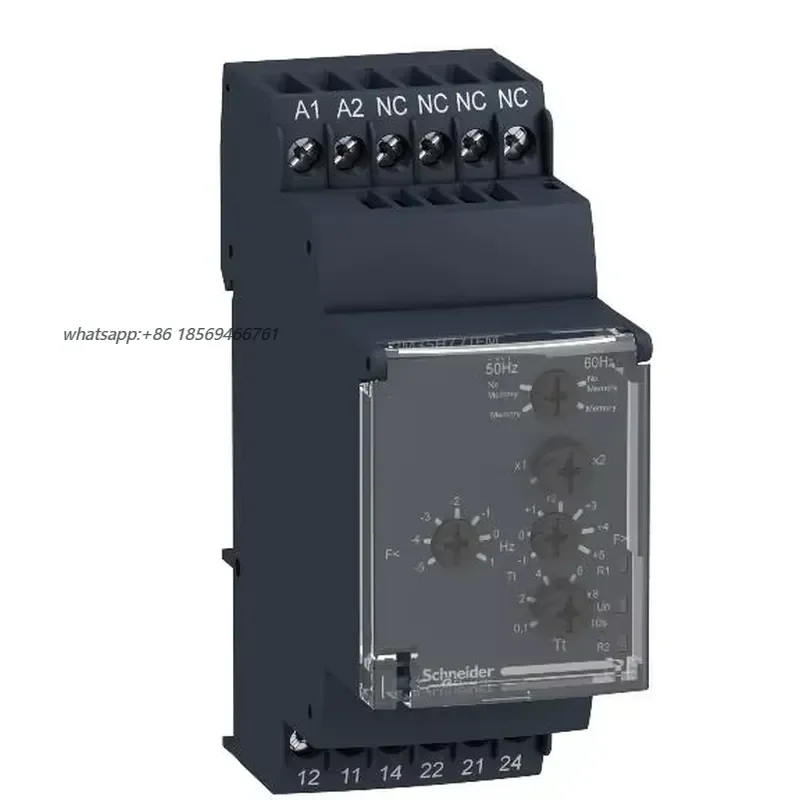 2026 RM35HZ21FM Modular frequency control relay, 5 A, 1 CO + 1 CO, 120…277 V AC