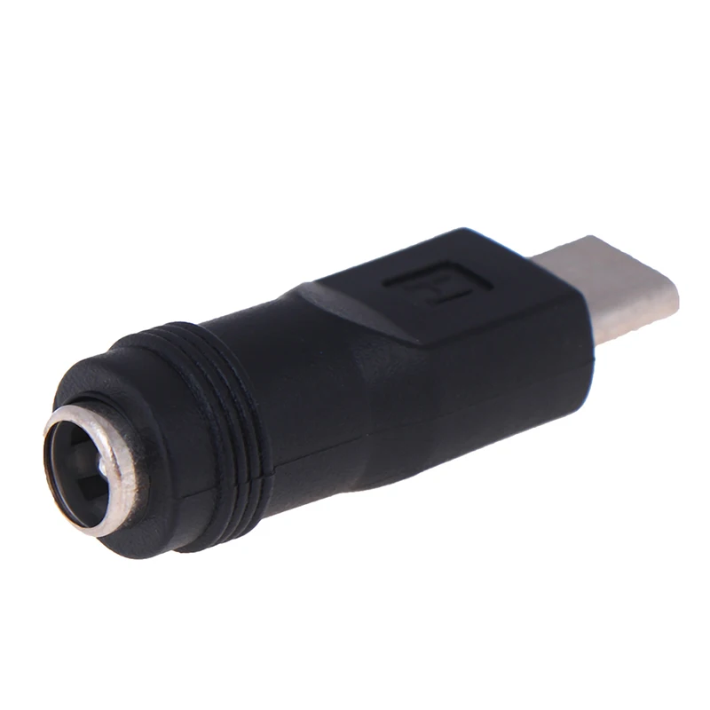 * New Sale 1pc 5.5*2.1mm Female Jack To Type-C 3.1 Male Plug 90/180 Degree DC Low Frequency Adapter For Mobile Phones